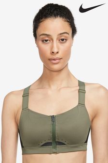 Nike Dri-FIT Alpha High Support Padded Front Zip Sports Bra
