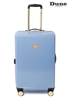 Dune London Ice Blue 77cm Large Suitcase