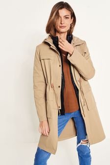 Glam Parka Coat With Removable Quilted Jacket Inner