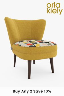 Orla Kiely Nina Accent Chair - Yellow