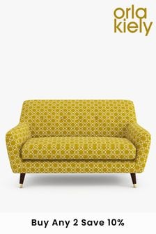 Orla Kiely Rose Sofa - Yellow (M47586) | £1,020