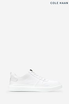 Cole Haan White Grandpro Rally CA Trainers (M47927) | £80