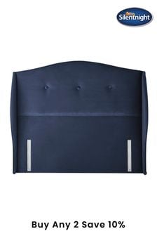 Silentnight Camden Luxury Velvet Headboard - Maritime Blue