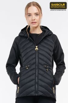 Barbour® International Hybrid Puffer Bathhurst Hooded Jacket