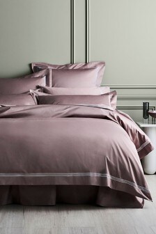 Sheridan Mink Brown Palais Lux Classic 1200 Thread Count Duvet Cover