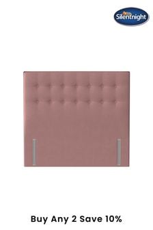 Silentnight Goya Luxury Velvet Headboard  Dusky Pink