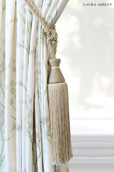 Linen Verity Tassel Curtain Tieback