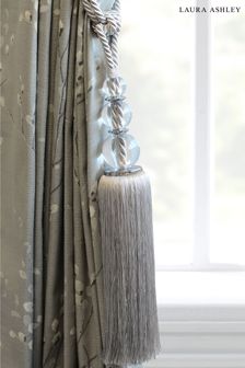 Silver Selby Resin Tassel Curtain Tieback