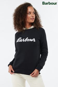 Barbour® Coastal Black Otterburn Logo Sweatshirt