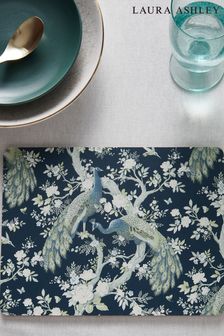 Set of 4 Blue Belvedere Placemats