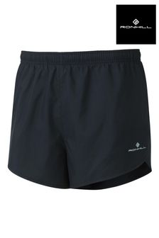 Ronhill Mens Black Core Split Shorts