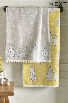 Spring Bunny Towels