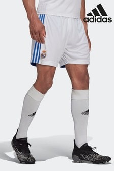 adidas Real Madrid 21/22 Home White Shorts