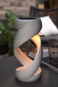 White Solar Ribbon Sculpture (M63060) | £28