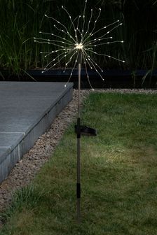 Silver Solar Dandelion Stake Light (M63190) | £15