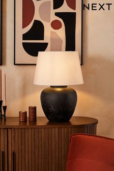 Black Lydford Large Table Lamp (M64843) | £115
