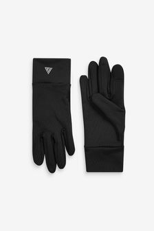 Black Jersey Running Gloves (M65034) | £12