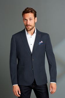Mens Business Suit Blazer 1 Button Notched Lapel Slim Fit Tux Daily Sport Coat 