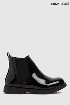 Schuh Kids Black Chic Chelsea Boots (M65938) | £30 - £32