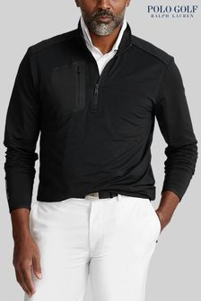 Polo Golf by Ralph Lauren Black RLX Hybrid Sweatshirt