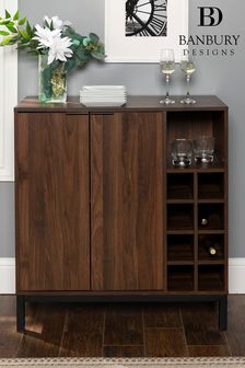 Banbury Designs Bar Cabinet with Wine Storage (M70163) | £305