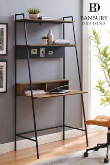 Banbury Designs Metal and Wood Ladder Desk (M70214) | £240