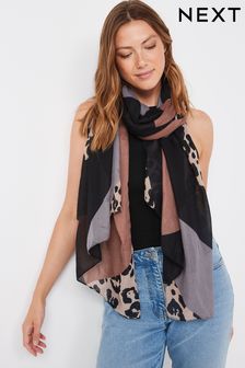 Womens Accessories Scarves and mufflers Collusion Synthetic Unisex Football Scarf in Brown 