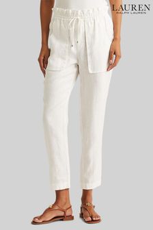 next ladies linen trousers