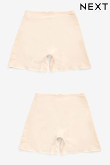 Nude Short Tummy Control Shaping Boy Shorts 2 Pack (M72924) | £35