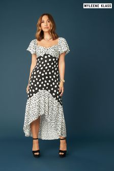 next black white dress