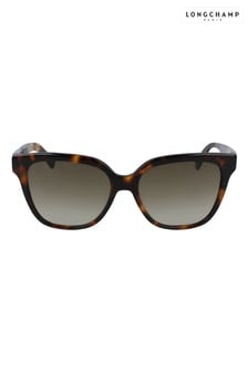 Longchamp Brown Havana Sunglasses