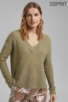 Esprit Green Women Sweater