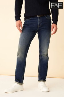 F&F Blue Slim Tint Jeans