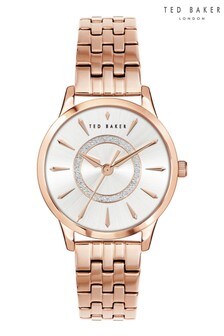 Ted Baker Rose Gold Fitzrovia Charm Watch