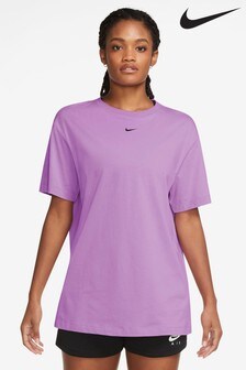 Nike Purple Boyfriend Fit T-Shirt
