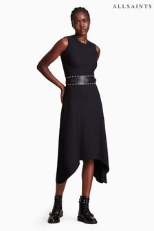 AllSaints Gia Black Dress (M75212) | £99