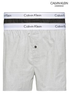 Calvin Klein White Slim-Fit Boxers Two Piece