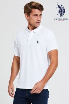 U.S. Polo Assn. White Classic Polo Shirt
