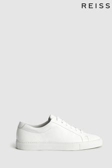 Mens White Shoes | Mens Plain White 