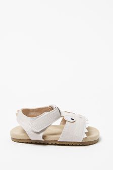 Neutral Pram Corkbed Sandals (0-24mths) (M78361) | £10