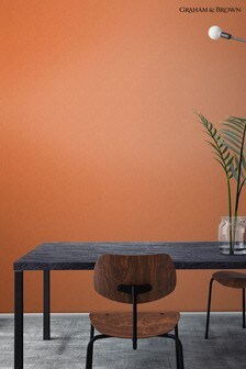 Graham & Brown Arancia Orange Matt Emulsion 100ml 2.5Lt Paint
