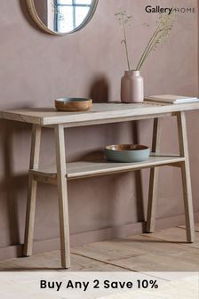 Gallery Home Natural Brogan Console Table