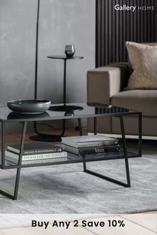 Gallery Home Gisselle Black Coffee Table