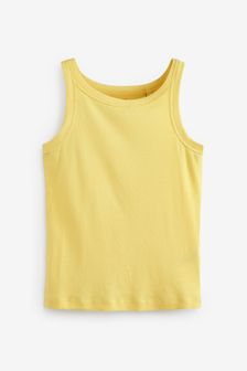 Lemon Yellow Racer Vest Top (M81636) | £10