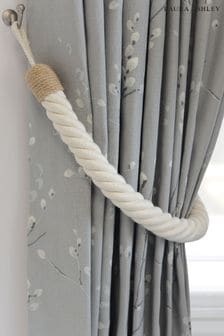 Natural Rhiannon Rope Curtain Tieback