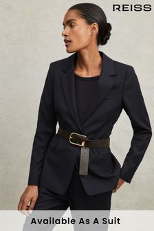Reiss Navy Haisley Single Breasted Blazer (M84532) | £238