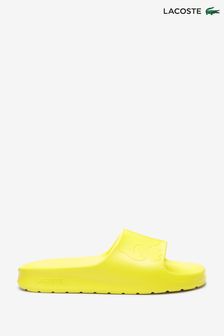 Lacoste Yellow Croco 2.0 Sandals