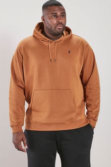 Plus Size Jersey Hoodie