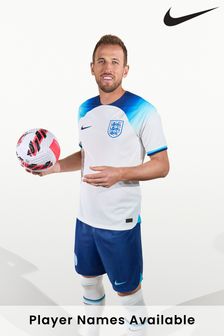 Nike White Blank England Home Stadium Football Shirt 2022 (M86420) | £75