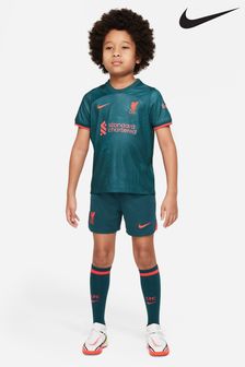 Nike Teal Blue Liverpool FC 22/23 Away Football Kit (M86501) | £55